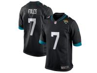 Youth Jacksonville Jaguars Nick Foles Nike Black Game Jersey