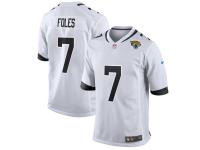 Youth Jacksonville Jaguars Nick Foles Nike White Game Jersey