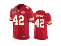 Youth Kansas City Chiefs Anthony Sherman Red Super Bowl LIV Vapor Limited Jersey 100th