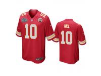 Youth Kansas City Chiefs Tyreek Hill Red Super Bowl LIV Game Jersey