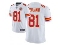 Youth Kelvin Benjamin #81 Kansas City Chiefs White Vapor Untouchable Limited Jersey