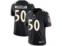Youth Limited Albert McClellan #50 Nike Black Alternate Jersey - NFL Baltimore Ravens Vapor Untouchable