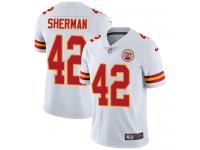 Youth Limited Anthony Sherman #42 Nike White Road Jersey - NFL Kansas City Chiefs Vapor Untouchable