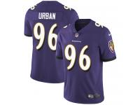 Youth Limited Brent Urban #96 Nike Purple Home Jersey - NFL Baltimore Ravens Vapor Untouchable