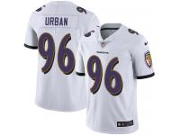 Youth Limited Brent Urban #96 Nike White Road Jersey - NFL Baltimore Ravens Vapor Untouchable