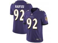 Youth Limited Bronson Kaufusi #92 Nike Purple Home Jersey - NFL Baltimore Ravens Vapor Untouchable