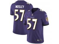 Youth Limited C.J. Mosley #57 Nike Purple Home Jersey - NFL Baltimore Ravens Vapor Untouchable