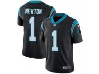 Youth Limited Cam Newton #1 Nike Black Home Jersey - NFL Carolina Panthers Vapor Untouchable