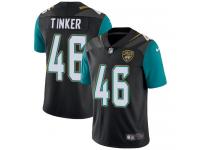 Youth Limited Carson Tinker #46 Nike Black Alternate Jersey - NFL Jacksonville Jaguars Vapor Untouchable