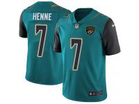 Youth Limited Chad Henne #7 Nike Teal Green Home Jersey - NFL Jacksonville Jaguars Vapor Untouchable