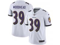 Youth Limited Danny Woodhead #39 Nike White Road Jersey - NFL Baltimore Ravens Vapor Untouchable