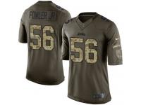 Youth Limited Dante Fowler Jr #56 Nike Green Jersey - NFL Jacksonville Jaguars Salute to Service