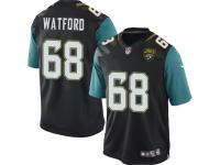 Youth Limited Earl Watford #68 Nike Black Alternate Jersey - NFL Jacksonville Jaguars