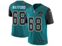 Youth Limited Earl Watford #68 Nike Teal Green Home Jersey - NFL Jacksonville Jaguars Vapor Untouchable