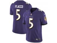 Youth Limited Joe Flacco #5 Nike Purple Home Jersey - NFL Baltimore Ravens Vapor Untouchable