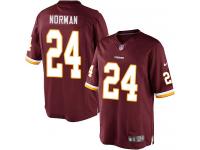 Youth Limited Josh Norman Burgundy Red Jersey Home #24 NFL Washington Redskins Nike