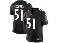 Youth Limited Kamalei Correa #51 Nike Black Alternate Jersey - NFL Baltimore Ravens Vapor Untouchable