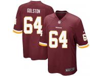 Youth Limited Kedric Golston Burgundy Red Jersey Home #64 NFL Washington Redskins Nike