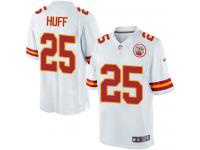 Youth Limited Marqueston Huff #25 Nike White Road Jersey - NFL Kansas City Chiefs