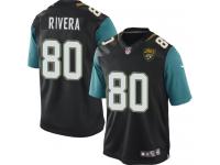 Youth Limited Mychal Rivera #80 Nike Black Alternate Jersey - NFL Jacksonville Jaguars