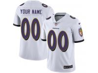 Youth Limited Nike White Road Jersey - NFL Baltimore Ravens Customized Vapor Untouchable