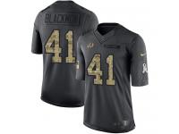 Youth Limited Will Blackmon #41 Nike Black Jersey - NFL Washington Redskins 2016 Salute to Service