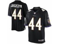 Youth Nike Baltimore Ravens #44 Kyle Juszczyk Limited Black Alternate Jersey