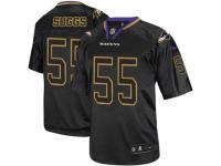 Youth Nike Baltimore Ravens #55 Terrell Suggs Limited Lights Out Black NFL Jersey