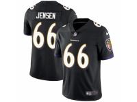 Youth Nike Baltimore Ravens #66 Ryan Jensen Black Alternate Vapor Untouchable Limited Player NFL Jersey