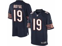 Youth Nike Chicago Bears #19 Eddie Royal Limited Navy Blue Team Color NFL Jersey