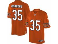 Youth Nike Chicago Bears #35 Jacquizz Rodgers Limited Orange Alternate NFL Jersey