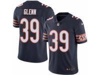 Youth Nike Chicago Bears #39 Jacoby Glenn Limited Navy Blue Rush NFL Jersey