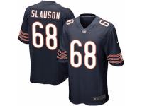 Youth Nike Chicago Bears #68 Matt Slauson Limited Navy Blue Team Color NFL Jersey