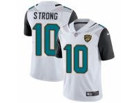 Youth Nike Jacksonville Jaguars #10 Jaelen Strong White Vapor Untouchable Limited Player NFL Jersey