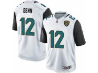 Youth Nike Jacksonville Jaguars #12 Arrelious Benn Limited White NFL Jersey