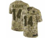 Youth Nike Jacksonville Jaguars #14 Justin Blackmon Limited Camo 2018 Salute to Service NFL Jersey