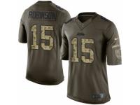 Youth Nike Jacksonville Jaguars #15 Allen Robinson Limited Green Salute to Service NFL Jersey