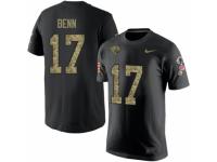 Youth Nike Jacksonville Jaguars #17 Arrelious Benn Black Camo Salute to Service T-Shirt