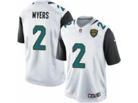 Youth Nike Jacksonville Jaguars #2 Jason Myers Limited White NFL Jersey