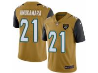 Youth Nike Jacksonville Jaguars #21 Prince Amukamara Limited Gold Rush NFL Jersey