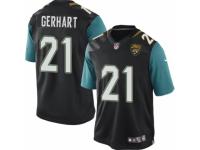 Youth Nike Jacksonville Jaguars #21 Toby Gerhart Limited Black Alternate NFL Jersey