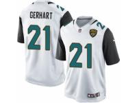 Youth Nike Jacksonville Jaguars #21 Toby Gerhart Limited White NFL Jersey