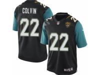 Youth Nike Jacksonville Jaguars #22 Aaron Colvin Limited Black Alternate NFL Jersey