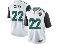 Youth Nike Jacksonville Jaguars #22 Aaron Colvin Limited White NFL Jersey