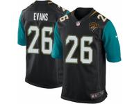 Youth Nike Jacksonville Jaguars #26 Josh Evans Limited Black Alternate NFL Jersey