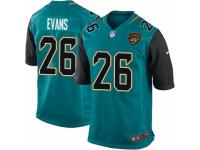 Youth Nike Jacksonville Jaguars #26 Josh Evans Limited Teal Green Team Color NFL Jersey