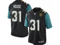 Youth Nike Jacksonville Jaguars #31 Davon House Limited Black Alternate NFL Jersey