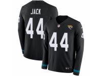 Youth Nike Jacksonville Jaguars #44 Myles Jack Limited Black Therma Long Sleeve NFL Jersey