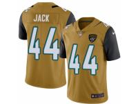 Youth Nike Jacksonville Jaguars #44 Myles Jack Limited Gold Rush NFL Jersey