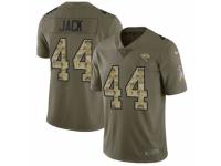 Youth Nike Jacksonville Jaguars #44 Myles Jack Limited Olive/Camo 2017 Salute to Service NFL Jersey